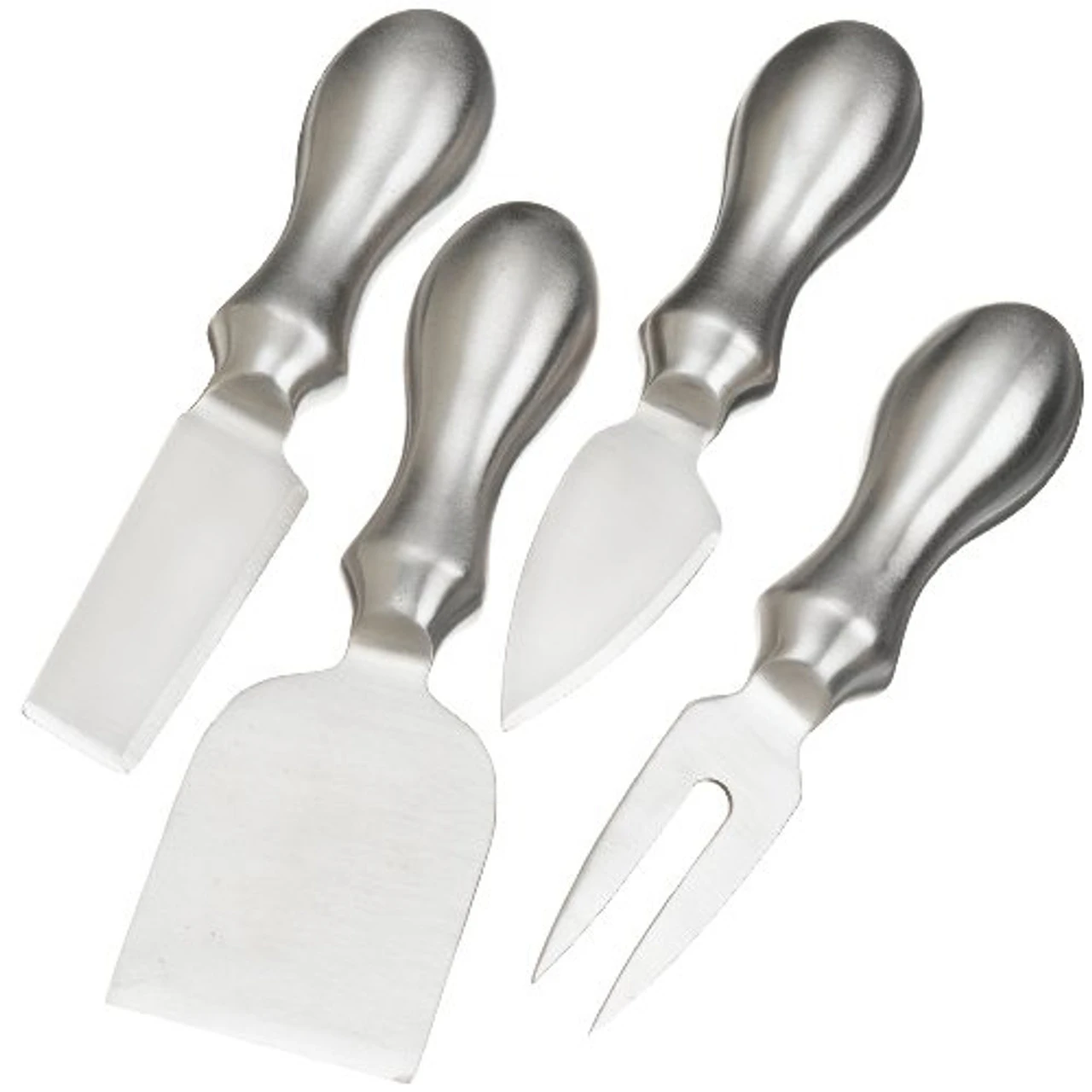 Swissmar - 4 Piece Stainless Steel Cheese Knife Set 1 Swissmar - 4 Piece Stainless Steel Cheese Knife Set