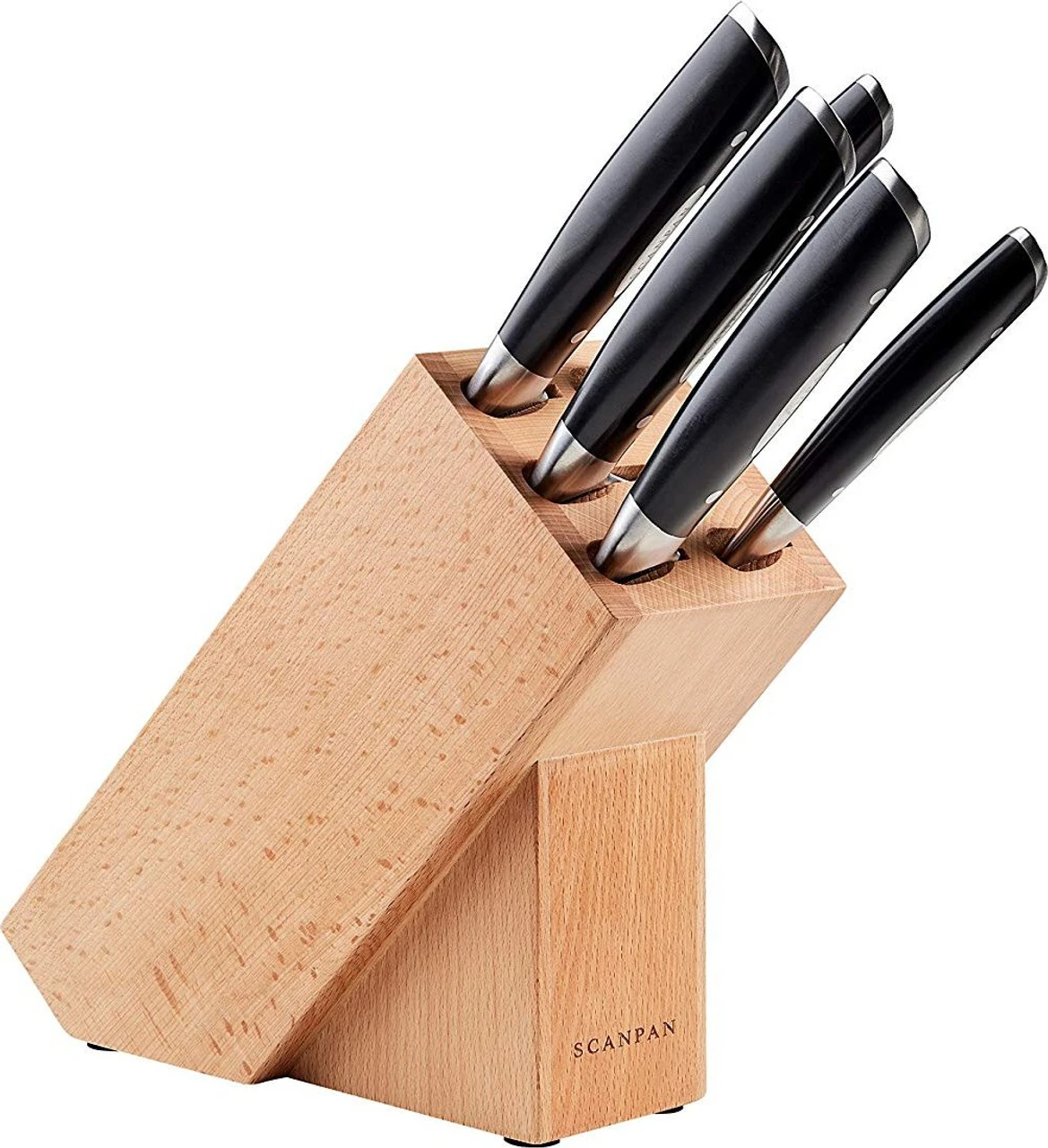 Scanpan - 6PC Classic Knife Block Set 1 Scanpan - 6PC Classic Knife Block Set