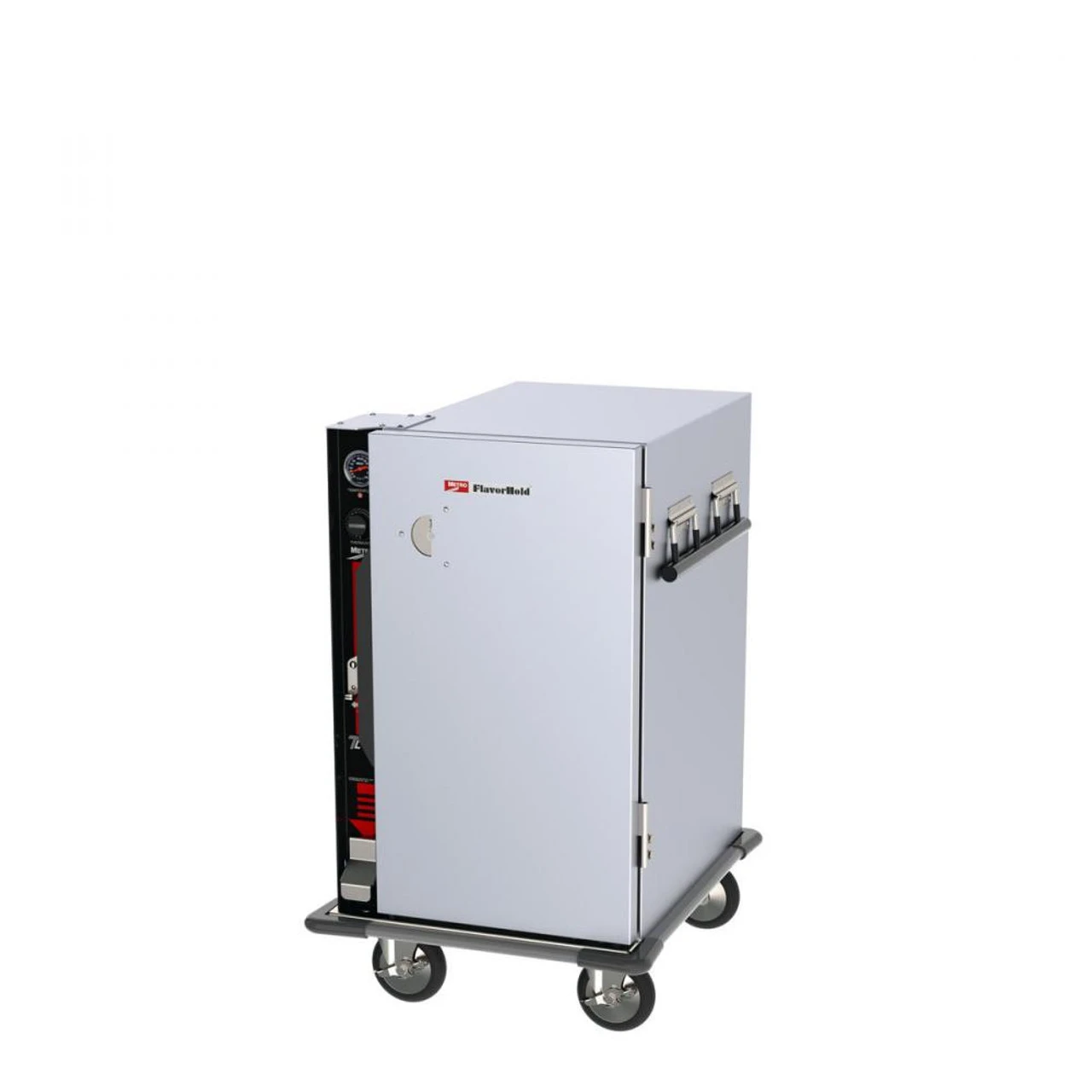 Metro - TC 90 Series TC90 FlavorHold Series Half Height Heated Holding Cabinet With Bumper - Holds Nine 12" X 20" Steam Table Pans - TC90SB 1 Metro - TC 90 Series TC90 FlavorHold Series Half Height Heated Holding Cabinet With Bumper - Holds Nine 12" X 20" Steam Table Pans - TC90SB