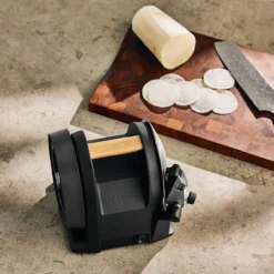 Tormek - T-1 Carbon Black Electric Kitchen Knife Sharpener - T1BLO/NA -Kitchen Supplies Store TormekT 1CarbonBlack inkitchen7 750x750 c9e77328 8abd 4bab a121 7dbea0d3de4d 750x 81323.1716494669