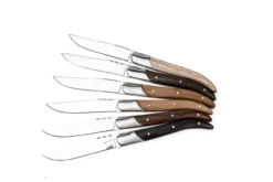 Vanderlinden - Laguiole Exclusive Line 6 Mixed Wood Steak Knives