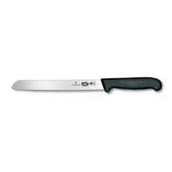 Victorinox - Fibrox 8" Wavy Edge Slant Bread Knife