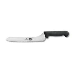 Victorinox - 9" Wavy Edge Offset Bread Knife With Black Nylon Handle