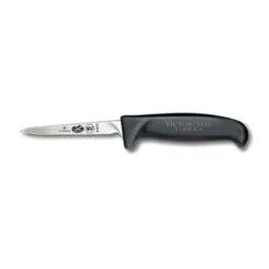 Victorinox - 3" Black Slant Point Poultry Boning Knife With Slip-Resistant Fibrox Handle