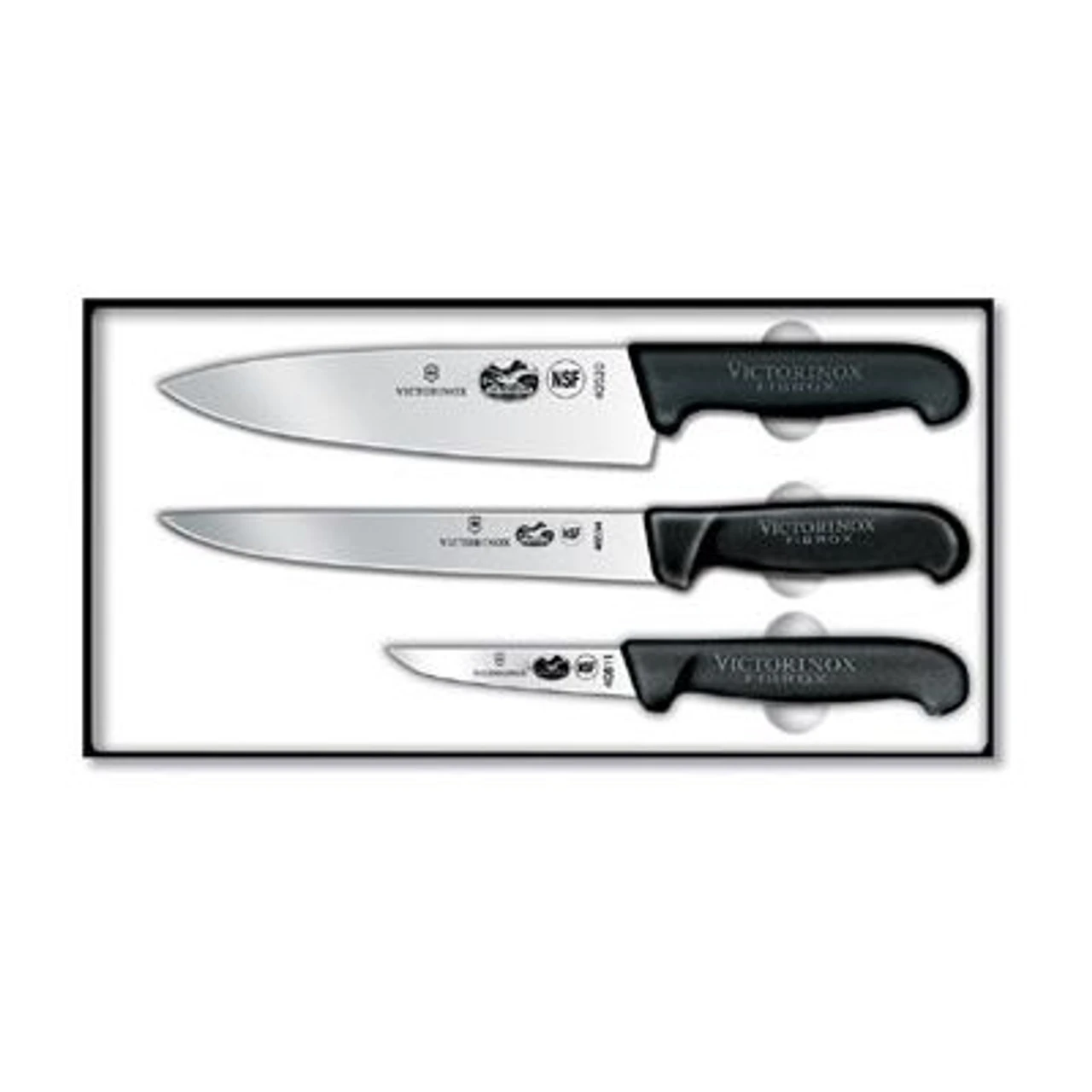 Victorinox - 3 Piece Chef's Set With Slip-Resistant Fibrox Handles 2 Victorinox - 3 Piece Chef's Set With Slip-Resistant Fibrox Handles - Image 2