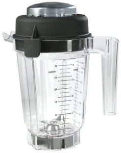 Vitamix - 32oz Container With Dry Blade, Lid And Whole Grains Book - 15845