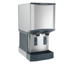 Scotsman - Meridian Touch-Free Countertop Nugget Ice & Water Dispenser Air Cooled - 260 Lb Production 12 Lb - HID312A-1