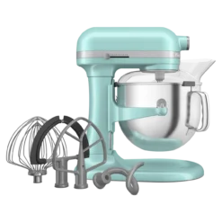 KitchenAid - 7 Qt Mineral Water Blue Stand Mixer