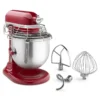 KitchenAid - Empire Red 8QT Commercial Series Bowl-Lift Stand Mixer