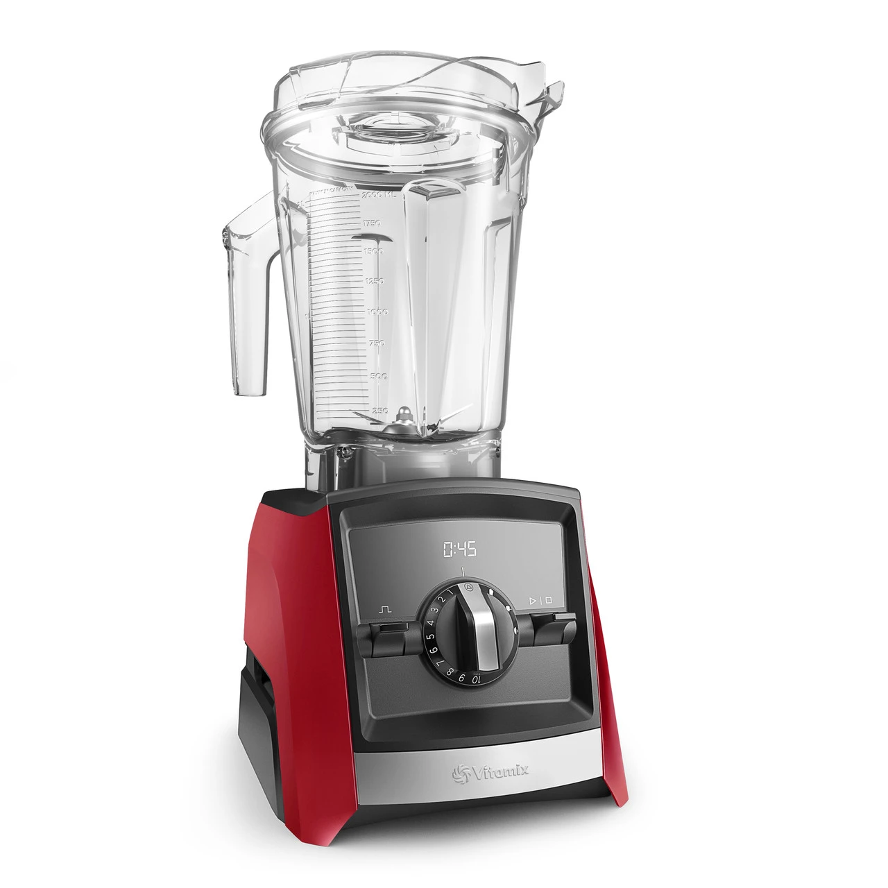 Vitamix - Ascent Series A2500 Red Blender, 3 Pre-Programmed Settings , 64 Oz Capacity, 2.2 H.P., Made In USA 2 Vitamix - Ascent Series A2500 Red Blender, 3 Pre-Programmed Settings , 64 Oz Capacity, 2.2 H.P., Made In USA - Image 2