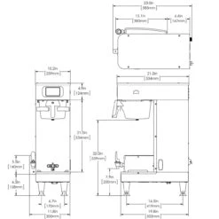 BUNN® BUNN - ICB Infusion Series Soft Heat Platinum Edition Stainless Coffee Brewer 120/240V W/ WiFi - 52100.6100 -Kitchen Supplies Store blob 62439.1683892474