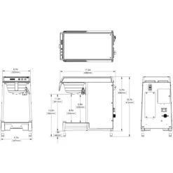 BUNN® BUNN - SmartWAVE Low Profile Standard Thermal Server Coffee Brewer - 39900.6005 -Kitchen Supplies Store blob 82669.1684152411