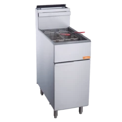 Brika - 50 Lb Natural Gas Fryer - BFR-50-NAT