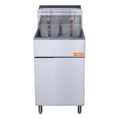 Brika - 70 Lb Natural Gas Fryer - BFR-70-NAT