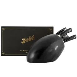 Van Berkel - Elegance Sense 6 Pc Black Knife Block Set - BLACKSENSE5PCCHEFSET 6 Van Berkel - Elegance Sense 6 Pc Black Knife Block Set - BLACKSENSE5PCCHEFSET -Kitchen Supplies Store bse5ell black u 02 13 12891.1713957574