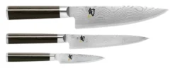 Shun - 3 Pc Classic Starter Set - 8" Chef's, 6" Utility, And 3.5" Paring Knife