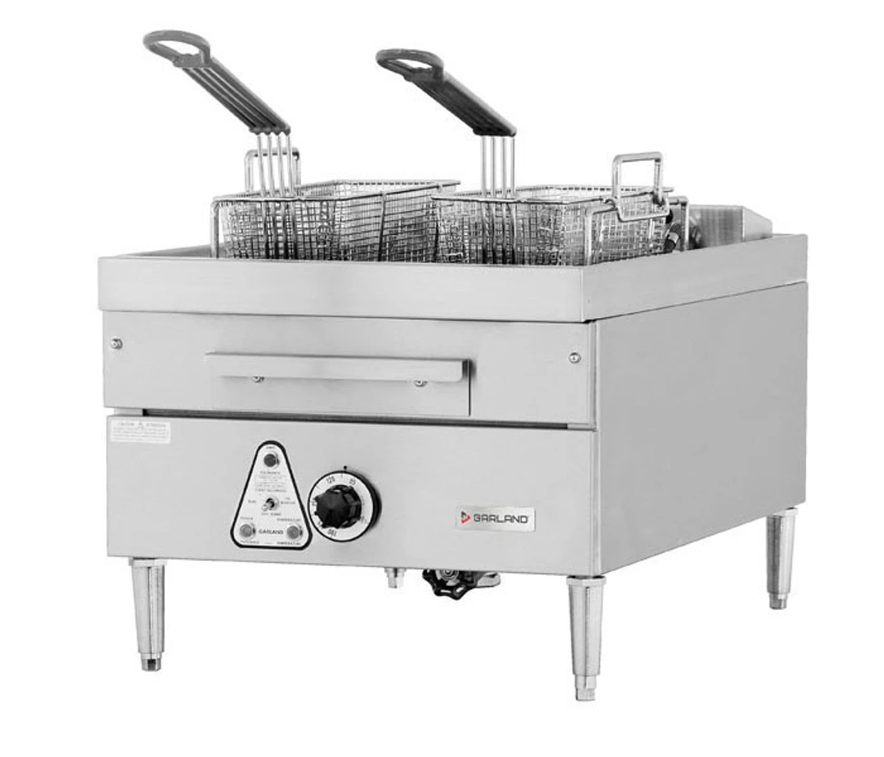 Garland - E24 Series 30 Lb Electric Super Fryer 208V / 3 Ph - E24-31SF 1 Garland - E24 Series 30 Lb Electric Super Fryer 208V / 3 Ph - E24-31SF