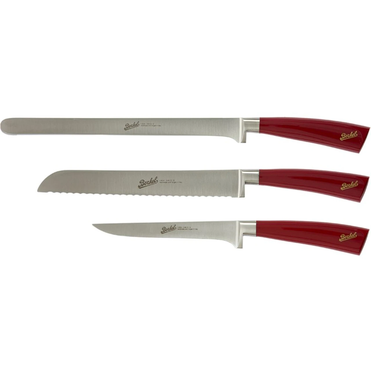 Van Berkel - Elegance 3 Pc Red Prosciutto Ham Knife Set - REDPROSCIUTTOSET 1 Van Berkel - Elegance 3 Pc Red Prosciutto Ham Knife Set - REDPROSCIUTTOSET