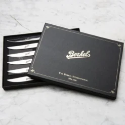 Van Berkel - Elegance 6 Pc Black Steak Knife Set - BLACELEGANCESTEAKSET -Kitchen Supplies Store kel6st11sr black u 06 1 25983.1713955700.1280.1280 07116.1713955906