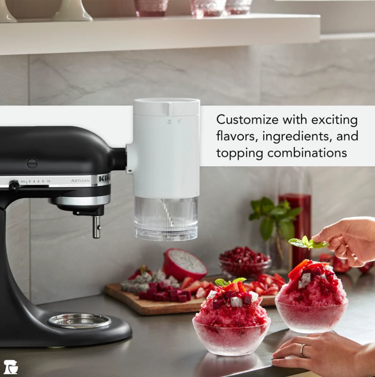 KitchenAid - Shave Ice Stand Mixer Attachment 4 KitchenAid - Shave Ice Stand Mixer Attachment - Image 4