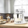 KitchenAid - White 5QT Artisan Series Tilt Head Stand Mixer