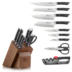 Cangshan - Helena 10Pc Knife Block Set -Kitchen Supplies Store ry wefPg 71895.1680554451