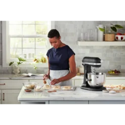 KitchenAid - 7 Qt Matte Black Stand Mixer With Stainless Steel Accessories -Kitchen Supplies Store set talent d220018kp 013z 1600x1600 72dpi 42754.1681852721