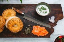 Steelport - 10" Carbon Steel Bread Knife - 65 HRC, Made In USA -Kitchen Supplies Store steelport 10 bread knife bagels 1600x1068 48804.1665153822