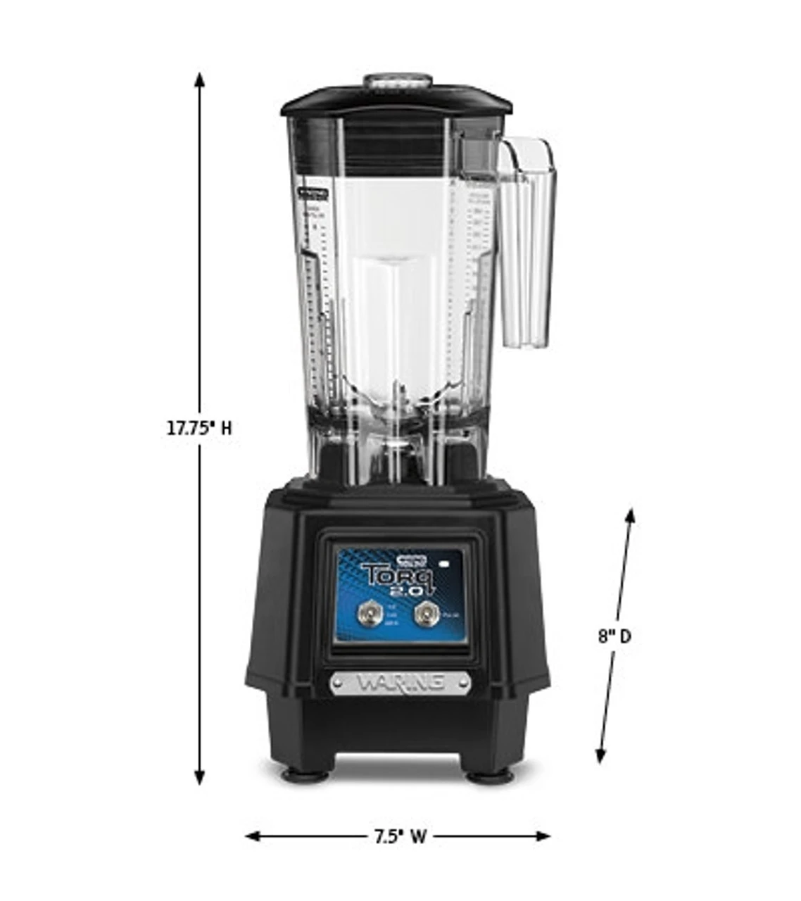 Waring - Torq 2.0 Series Blender Toggle Switch Controls - TBB145 2 Waring - Torq 2.0 Series Blender Toggle Switch Controls - TBB145 - Image 2