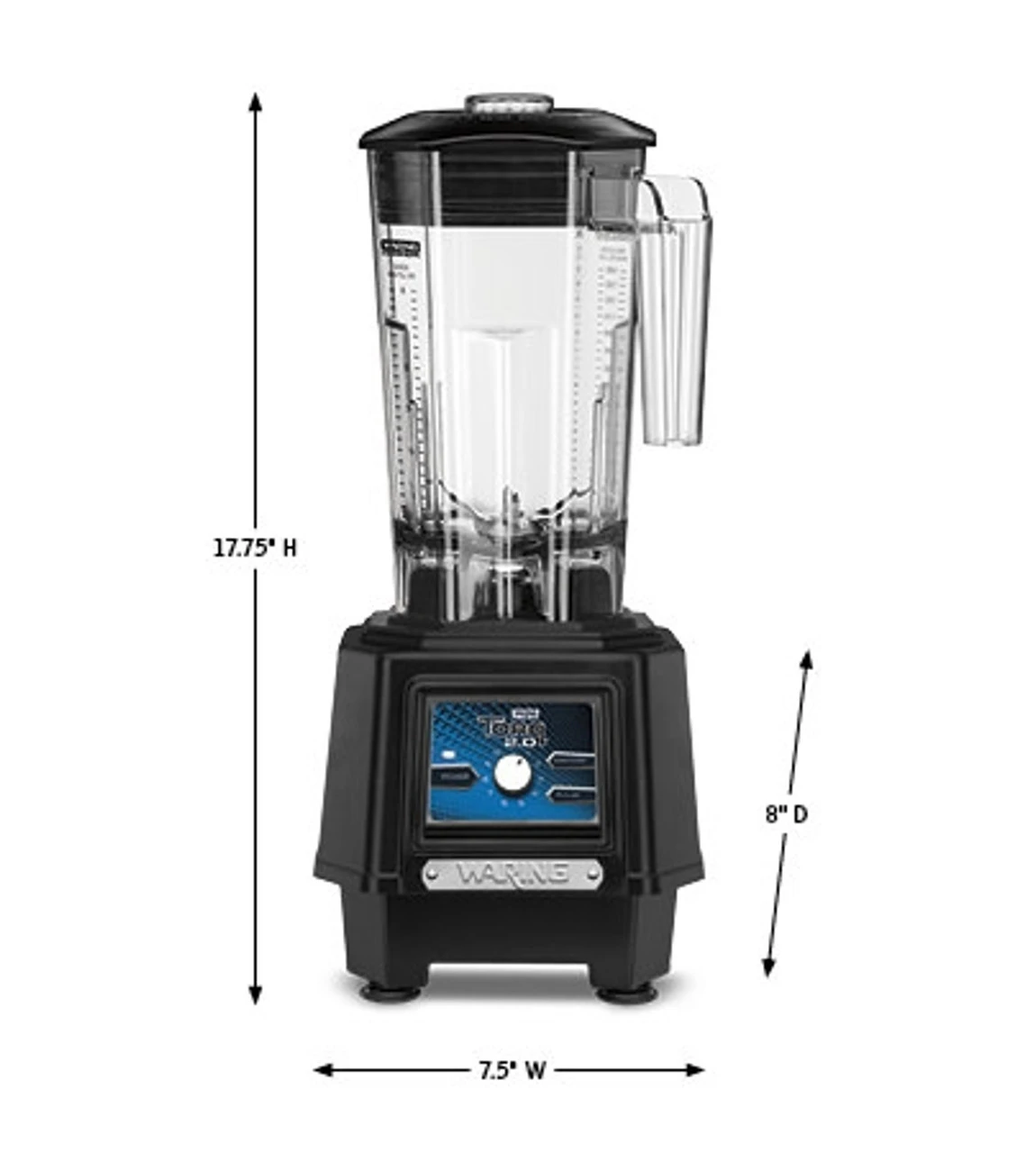 Waring - Torq 2.0 Series Blender Variable Speed Control - TBB175 2 Waring - Torq 2.0 Series Blender Variable Speed Control - TBB175 - Image 2
