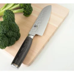Shun - 7" Premier Grey Santoku -Kitchen Supplies Store tdm0702g 4 46912.1620158457