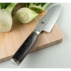 Shun - 7" Premier Grey Santoku -Kitchen Supplies Store tdm0702g 5 44352.1620158457