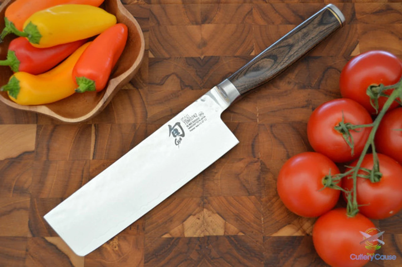 Shun - 5.5" Premier Nakiri Knife 2 Shun - 5.5" Premier Nakiri Knife - Image 2