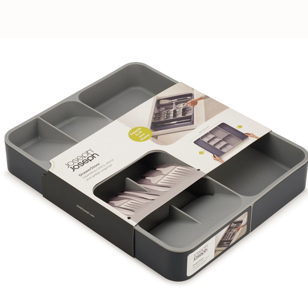 Joseph Joseph - Expanding Utensil & Gadget Organizer - 7085166GY 1 Joseph Joseph - Expanding Utensil & Gadget Organizer - 7085166GY