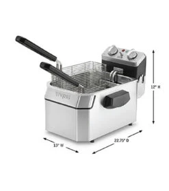 Waring - Heavy-Duty 10-lb. Deep Fryer - WDF1000 -Kitchen Supplies Store wdf1000 2 42491.1590815261