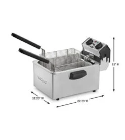 Waring - Compact 8.5-lb. Deep Fryer - WDF75RC -Kitchen Supplies Store wdf75rc 2 75742.1590814844