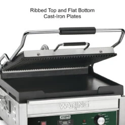 Waring - Large Italian-Style Panini Grill - WDG250T -Kitchen Supplies Store wdg250t 1 68415.1590815698