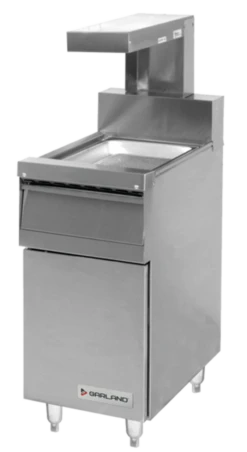 Garland - GF Series Range-Match Fry Dump Station W/ 120V Heat Lamp - GF16-FRST-HL
