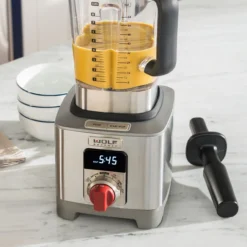 Wolf Gourmet - 64 Oz, 2.4HP High-Performance Blender -Kitchen Supplies Store wgbl100s soup 65566.1646761201