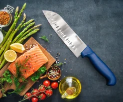 Williams - 7" Blue Handle Santoku Knife -Kitchen Supplies Store williams 1 copy 13728.1682693908