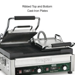 Waring - Double Italian-Style Panini Grill - WPG300T -Kitchen Supplies Store wpg300t 46720.1590815056