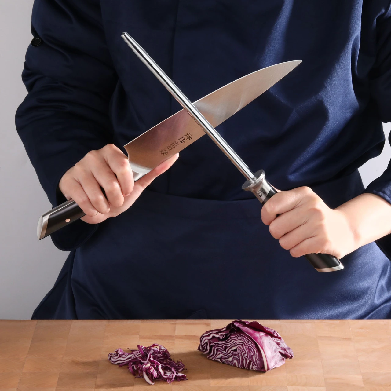 Cangshan - Helena 8" Sharpening Steel 5 Cangshan - Helena 8" Sharpening Steel - Image 5